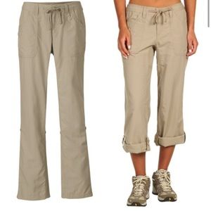The North Face Khaki Hiking Pants 10 Straight Leg Pants